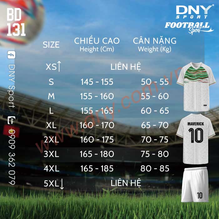 ÁO BÓNG ĐÁ TỰ THIẾT KẾ | DNY 2605110131